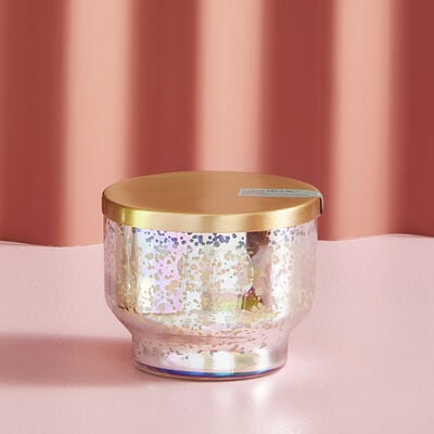 Aloha Orchid Mercury Iridescent Inverted Jar, 10 oz is a funky take on our classic signature jar